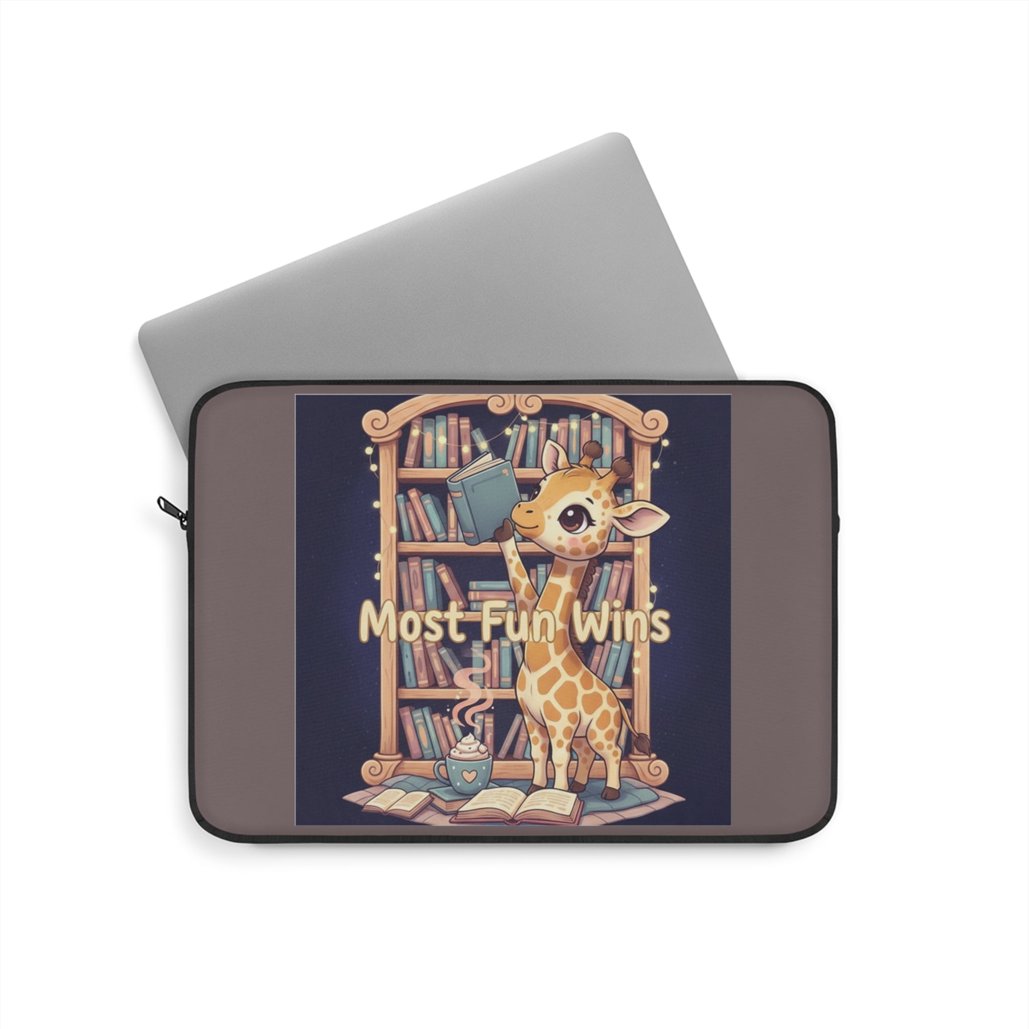 Giraffe Laptop Sleeve – Most Fun Wins