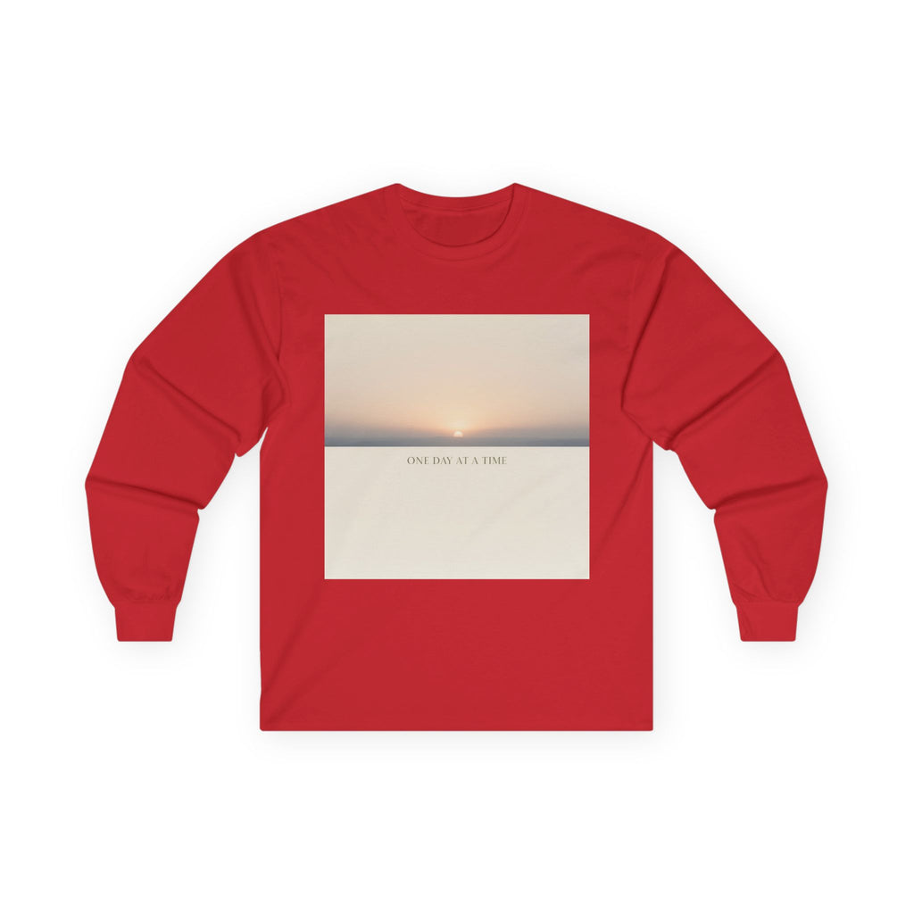 ONE DAY AT A TIME Long Sleeve Tee
