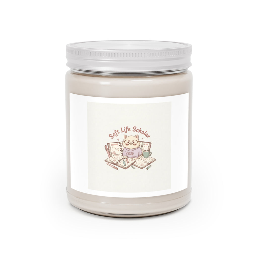 Soft Life Scholar Cat Scented Candle