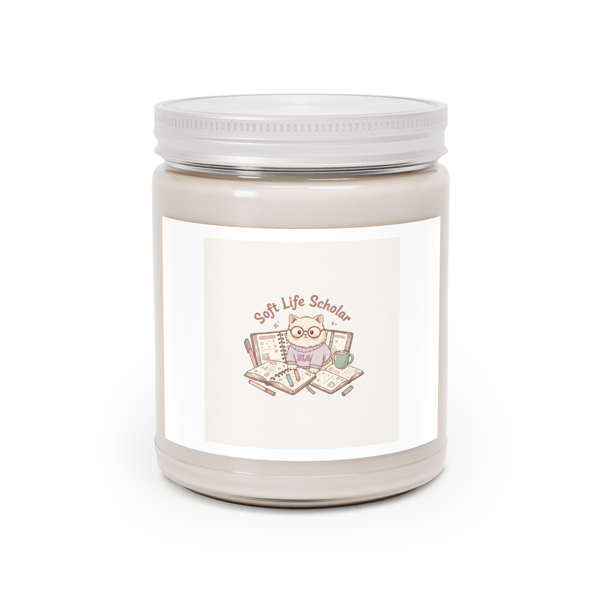 Soft Life Scholar Cat Scented Candle