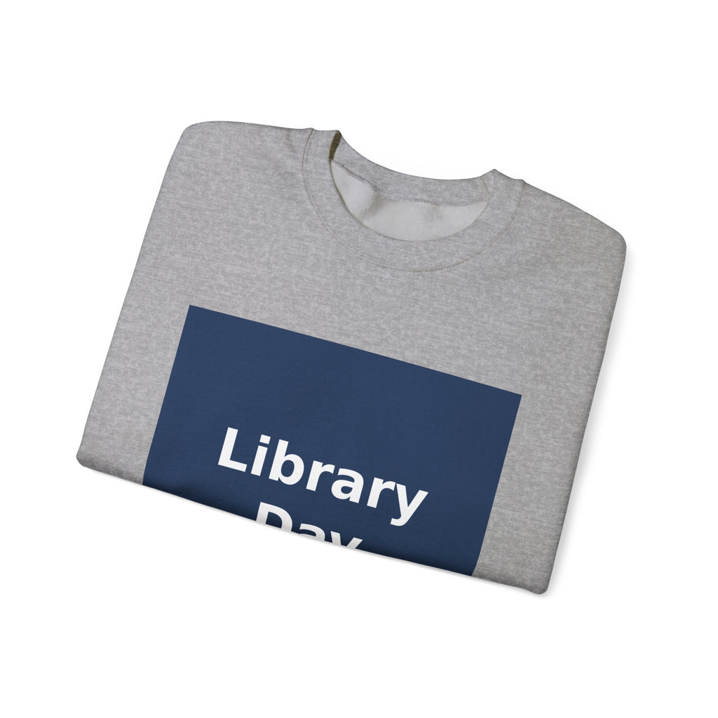 "Library Day" Black Cat Crewneck | College Girl Gift | Fashion | KayKay Classics