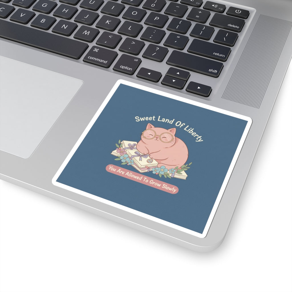Cat Kiss-Cut Sticker – Sweet Land of Liberty