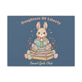 Bunny Canvas Print – Daughters of Liberty Smart Girls Club