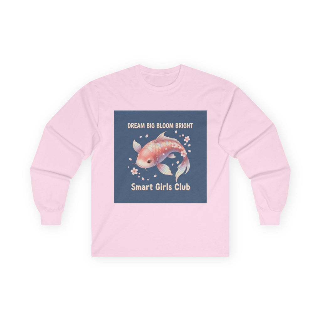 Koi Long Sleeve Tee – Dream Big Bloom Bright Smart Girls Club