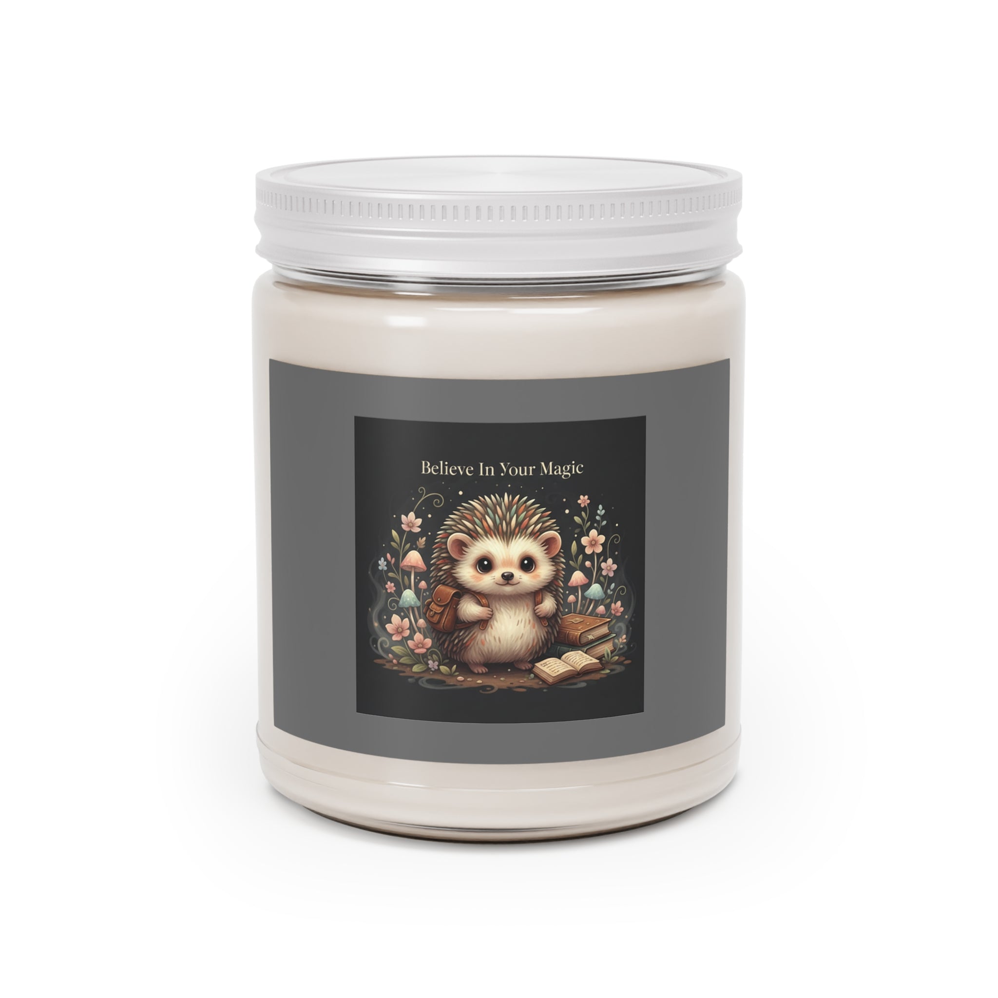 Hedgehog Scented Candle – Believe in Your Magic