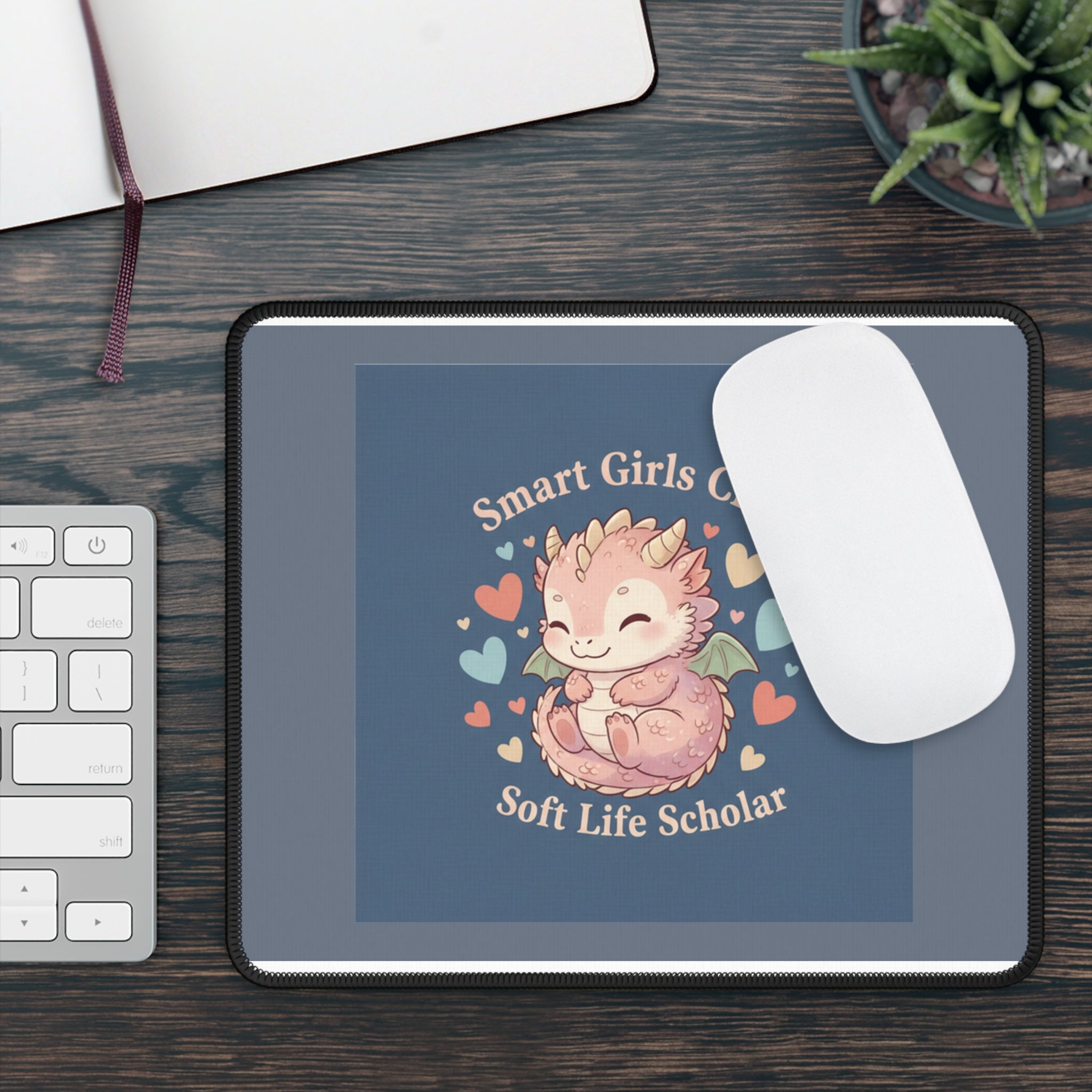 Dragon Mouse Pad – Smart Girls Club Soft Life Scholar