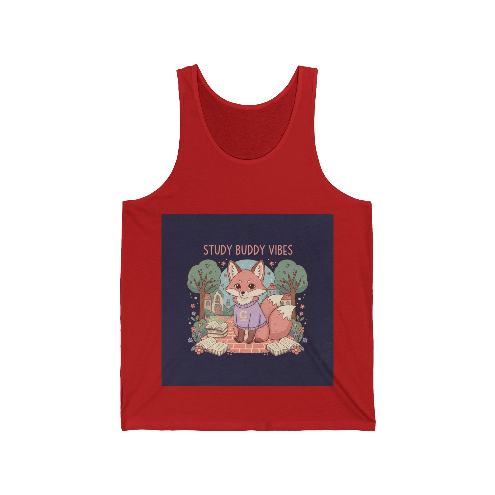 Fox Tank Top – Study Buddy Vibes