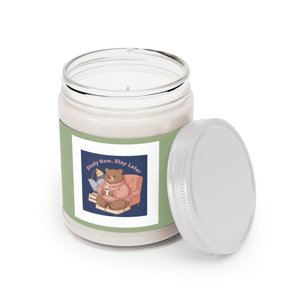 Bear Scented Candle – Study Now Slay Later