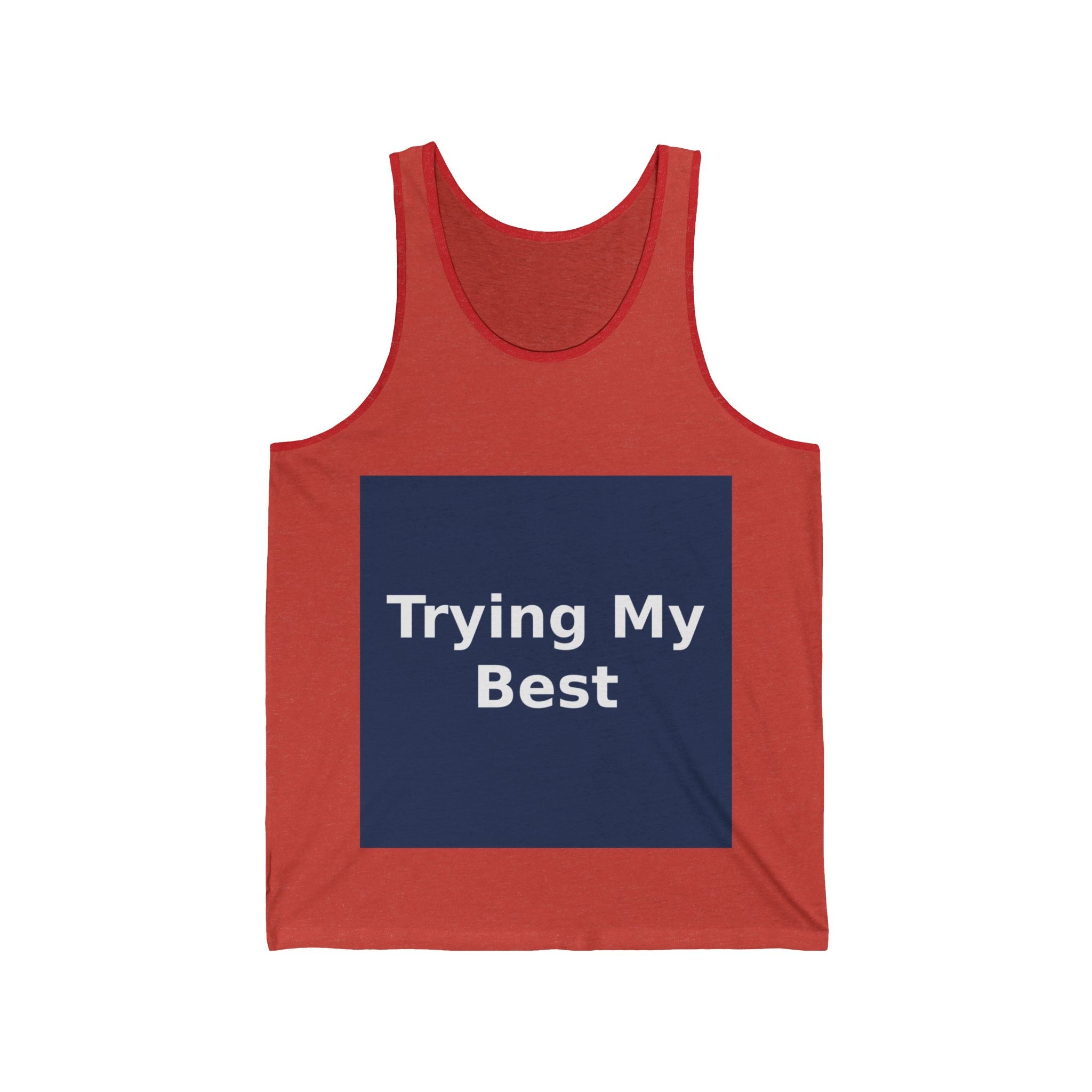 "Trying My Best" Black Cat Tank Top | College Girl Gift | Fashion | KayKay Classics
