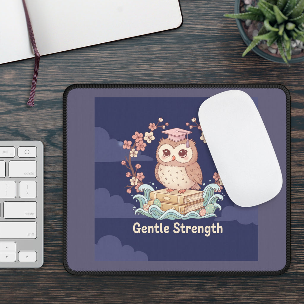 Owl Mouse Pad – Gentle Strength