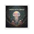 Kawaii Jellyfish Die-Cut Sticker – Grow With Grace