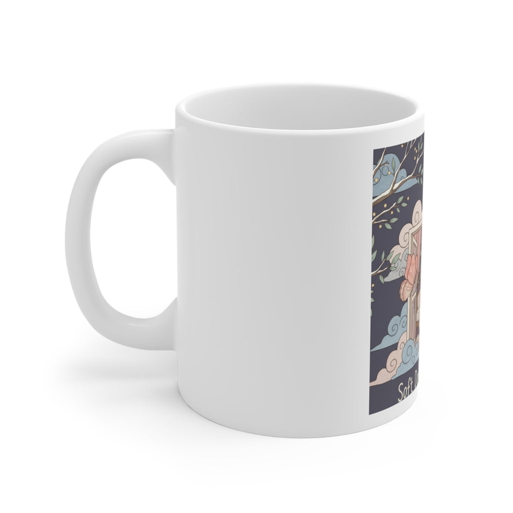 Butterflies Mug 11oz – Soft Doesnt Mean Weak