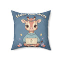 Giraffe Square Pillow – Most Fun Wins