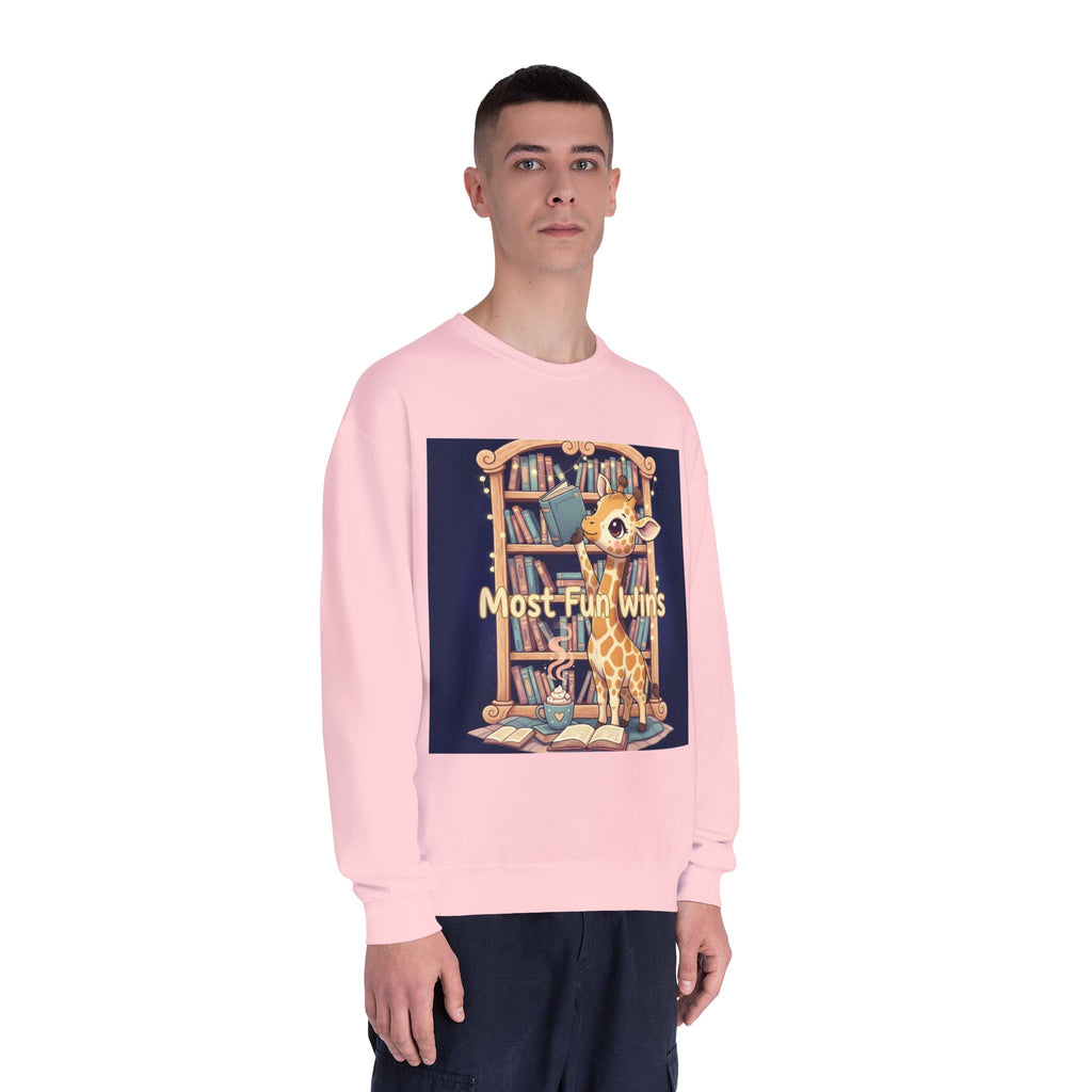 Giraffe Crewneck Sweatshirt – Most Fun Wins