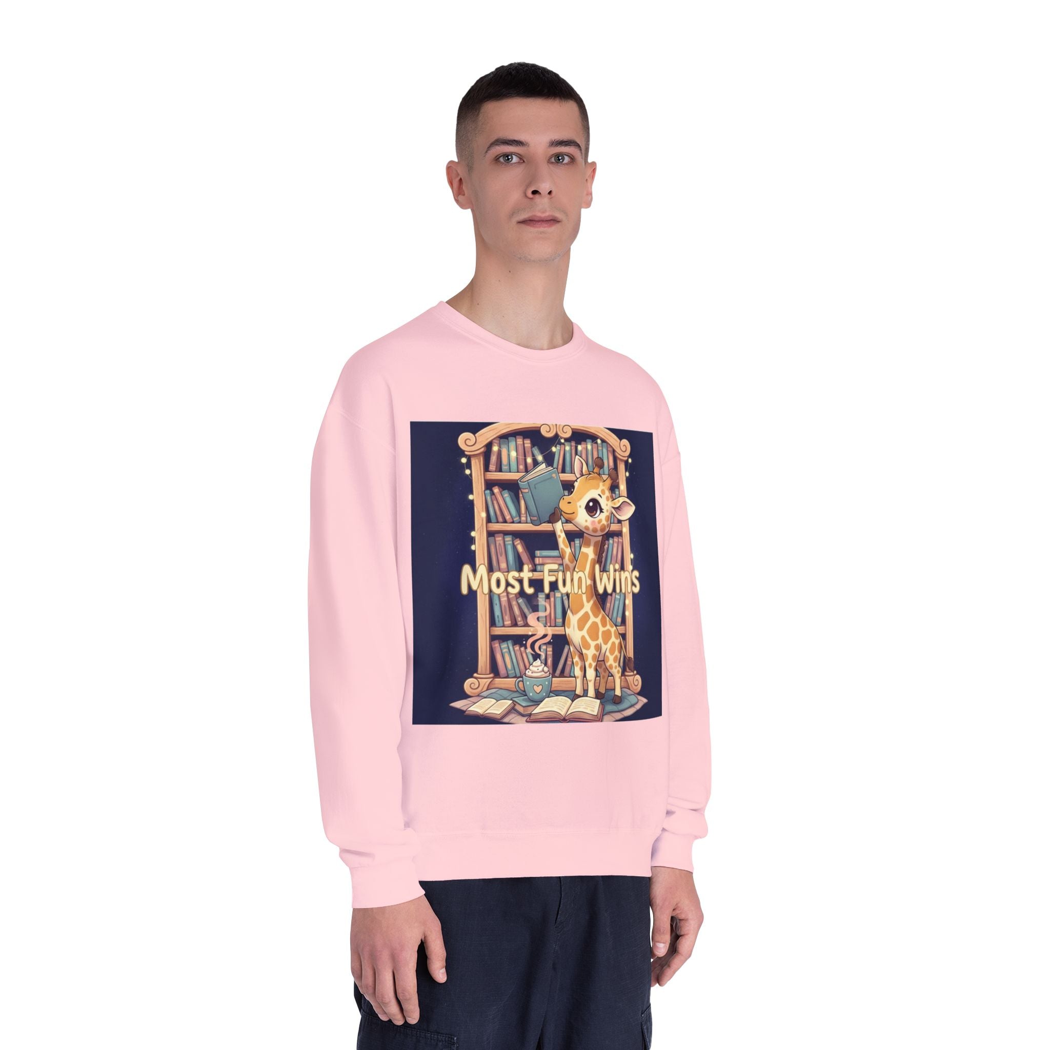 Giraffe Crewneck Sweatshirt – Most Fun Wins