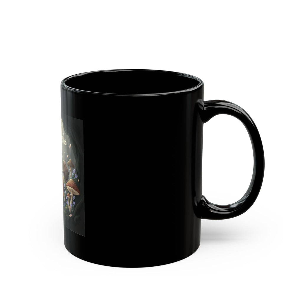Cats With Glasses Black Mug 11oz – Smart Girls Club