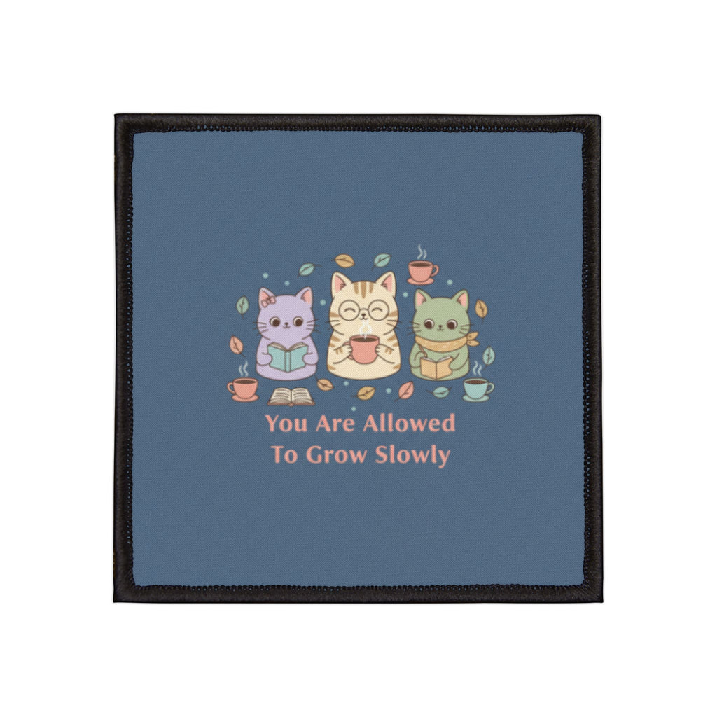 Cats With Glasses Iron-On Patch – You Are Allowed to Grow Slowly