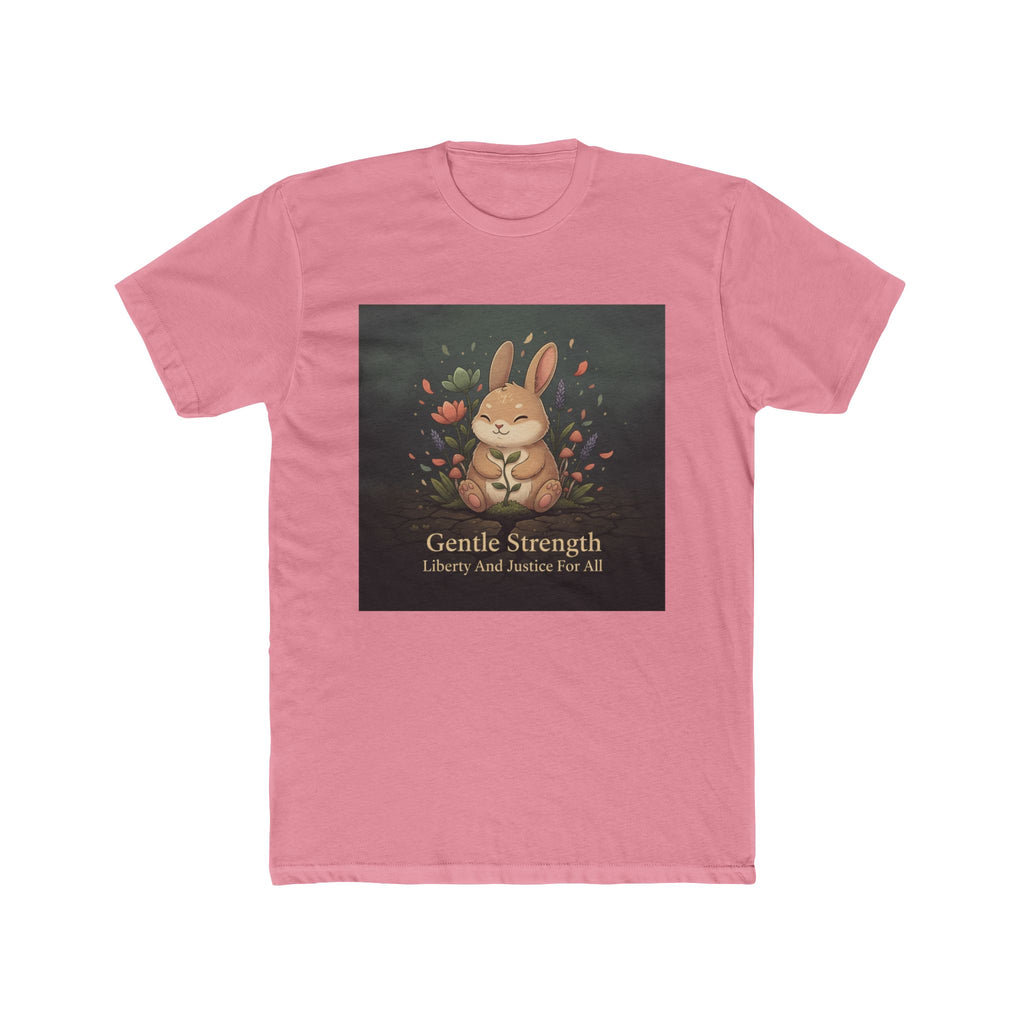 Bunny Unisex Tee – Gentle Strength Liberty and Justice for