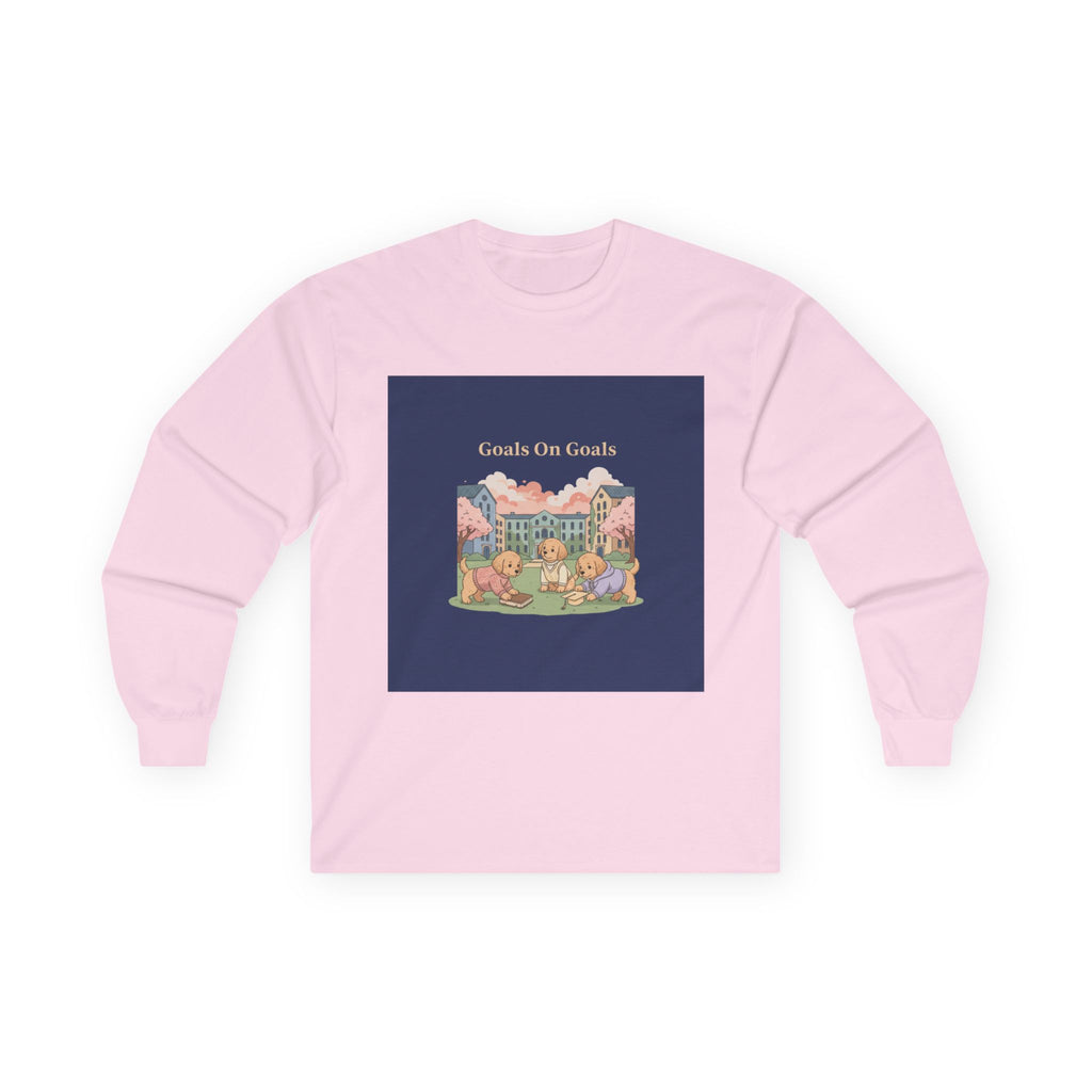 Goals on Goals Long Sleeve Tee – Gift Idea