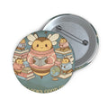 Honeybees Pin Button – Success Looks Good on You