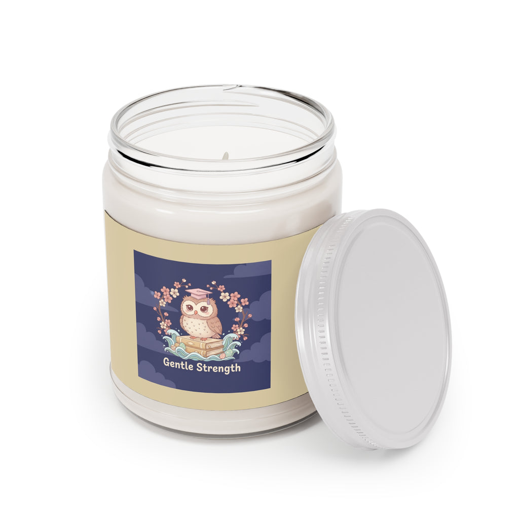 Owl Scented Candle – Gentle Strength
