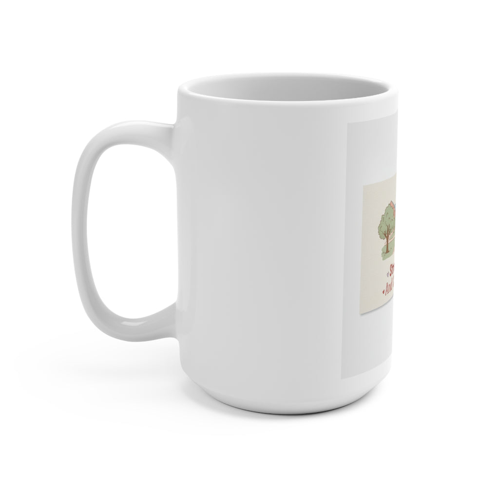 Stressed Blessed And Coffee Obsessed Cardinal Mug 15oz