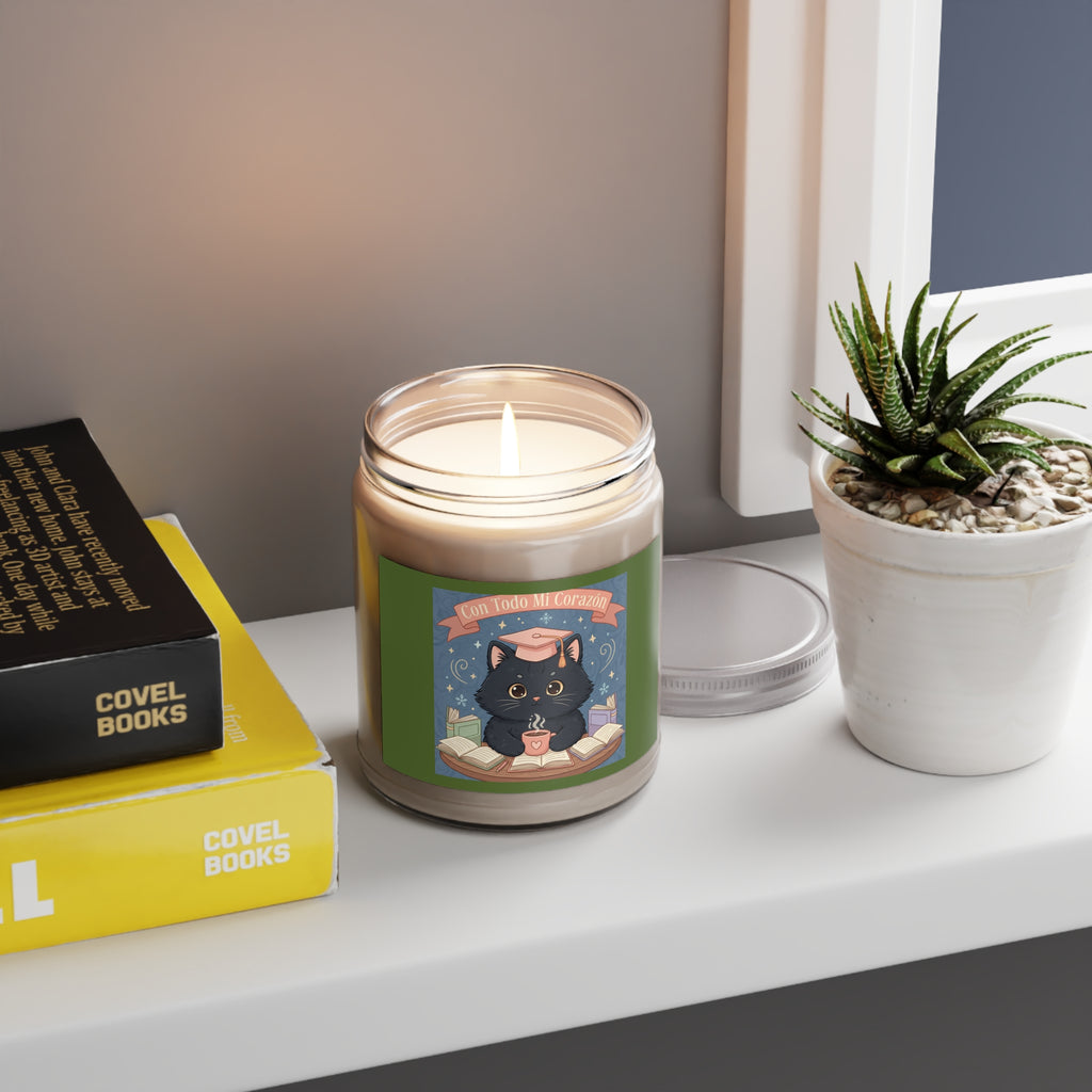 Cat Scented Candle – Con Todo Mi Corazón