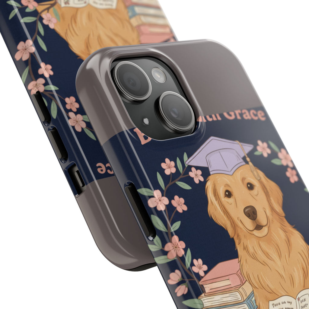 Golden Retriever Tough Phone Case – Bloom With Grace