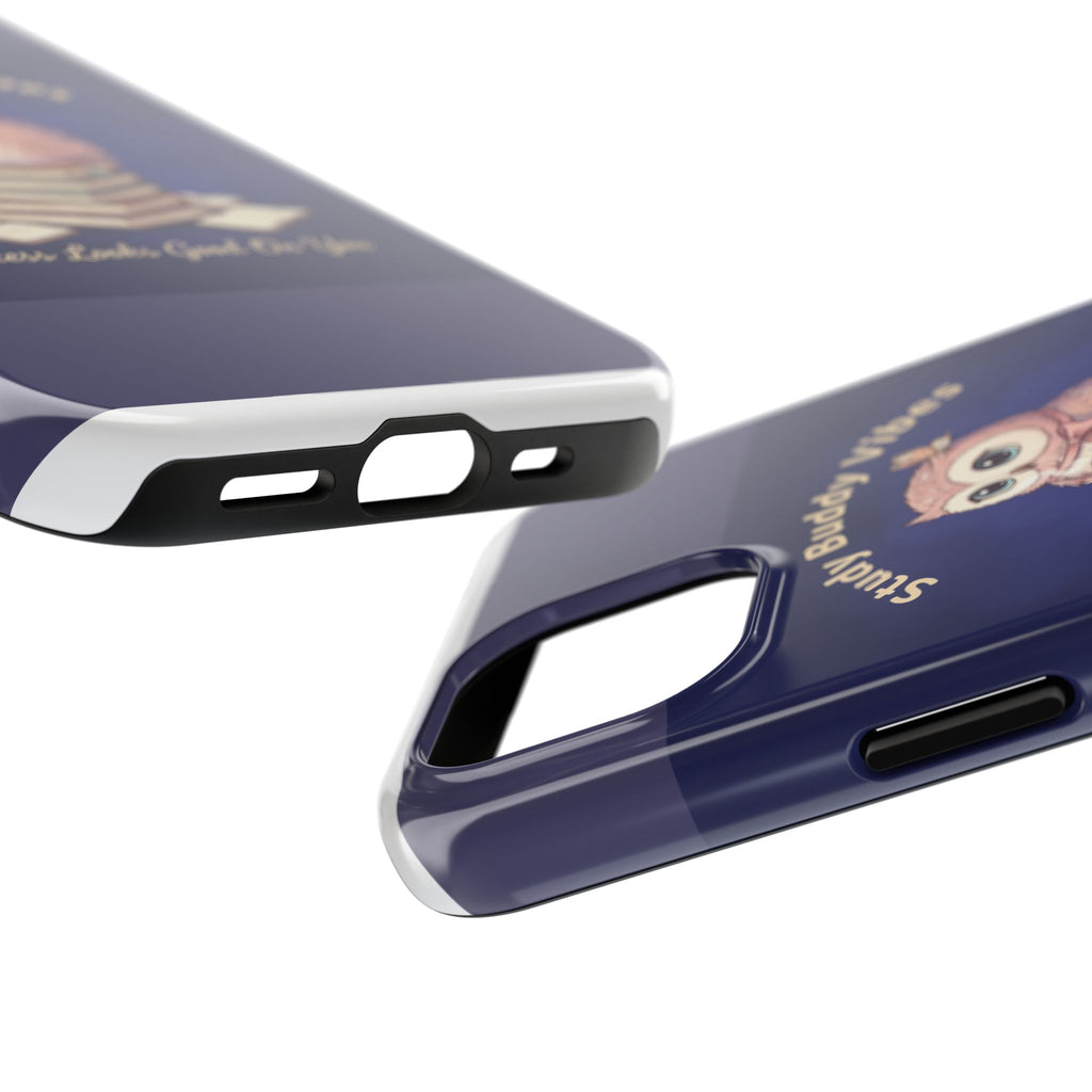 Owl Tough Phone Case – Study Buddy Vibes Success Looks Good on