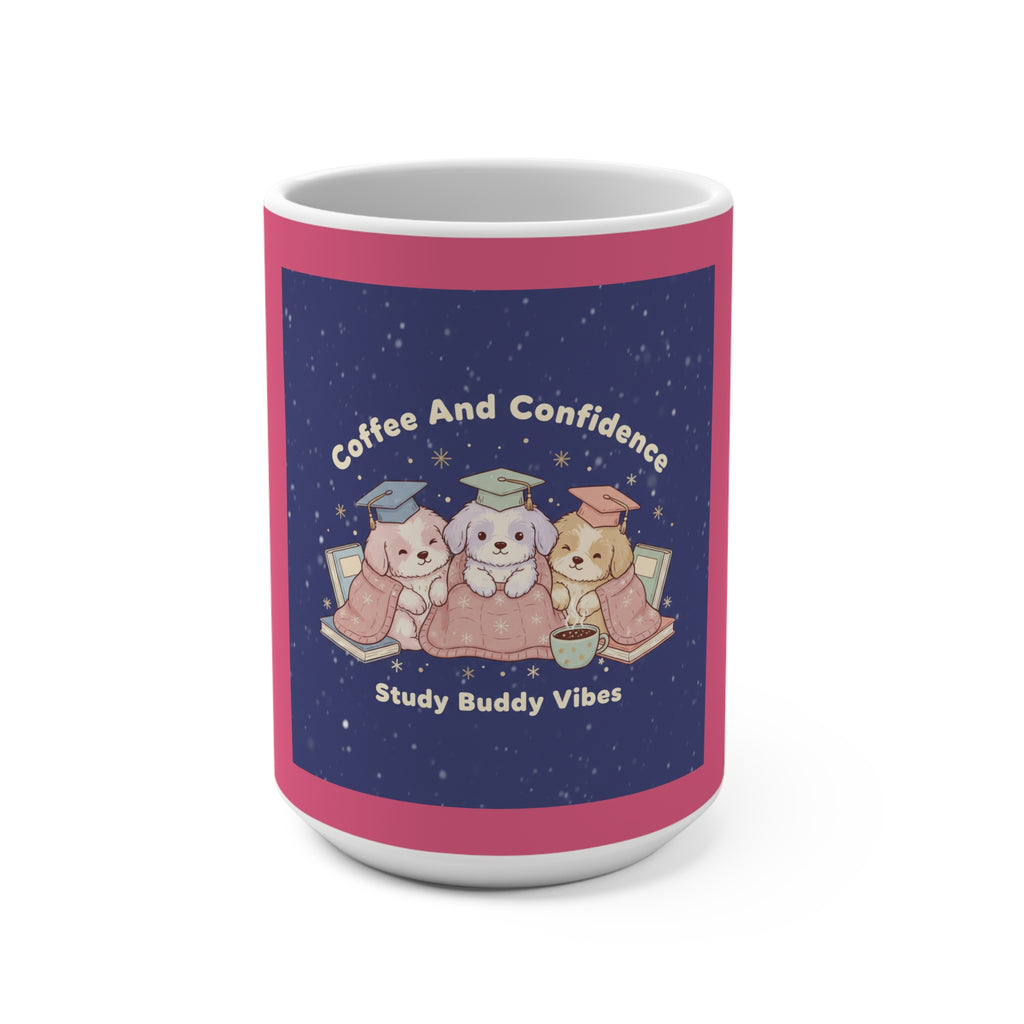Puppies Mug 15oz – Coffee and Confidence