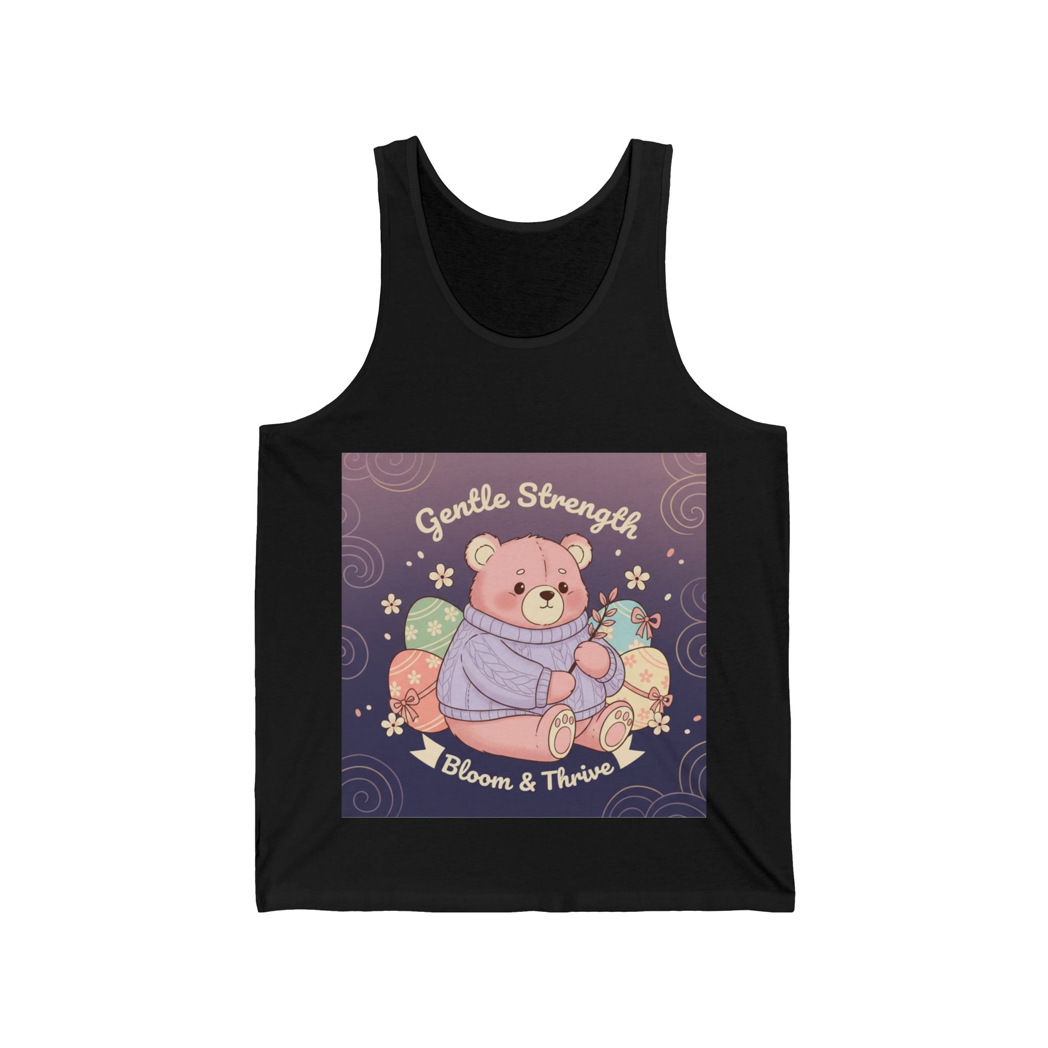 Bear Tank Top – Gentle Strength Bloom Thrive