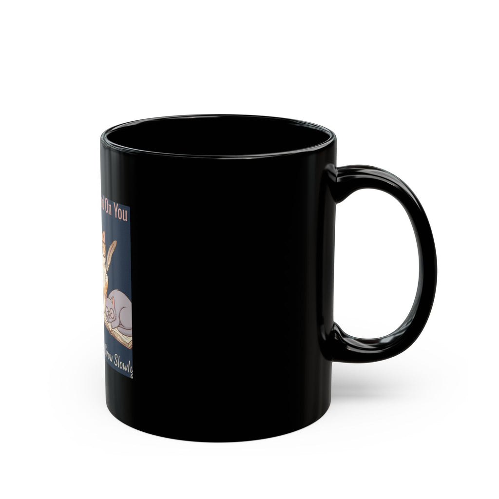 Bunny Black Mug 11oz – Success Looks Good on You You Are Allowe