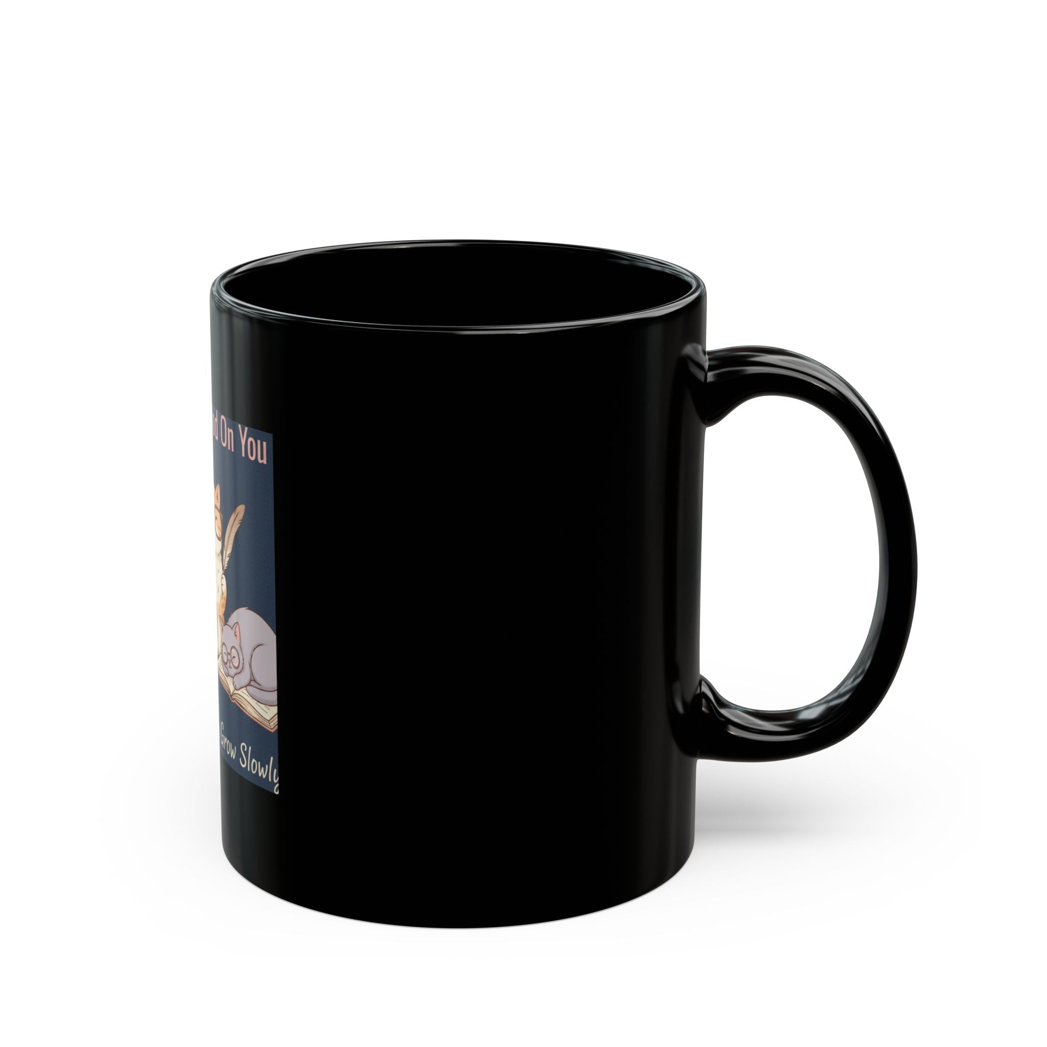 Bunny Black Mug 11oz – Success Looks Good on You You Are Allowe