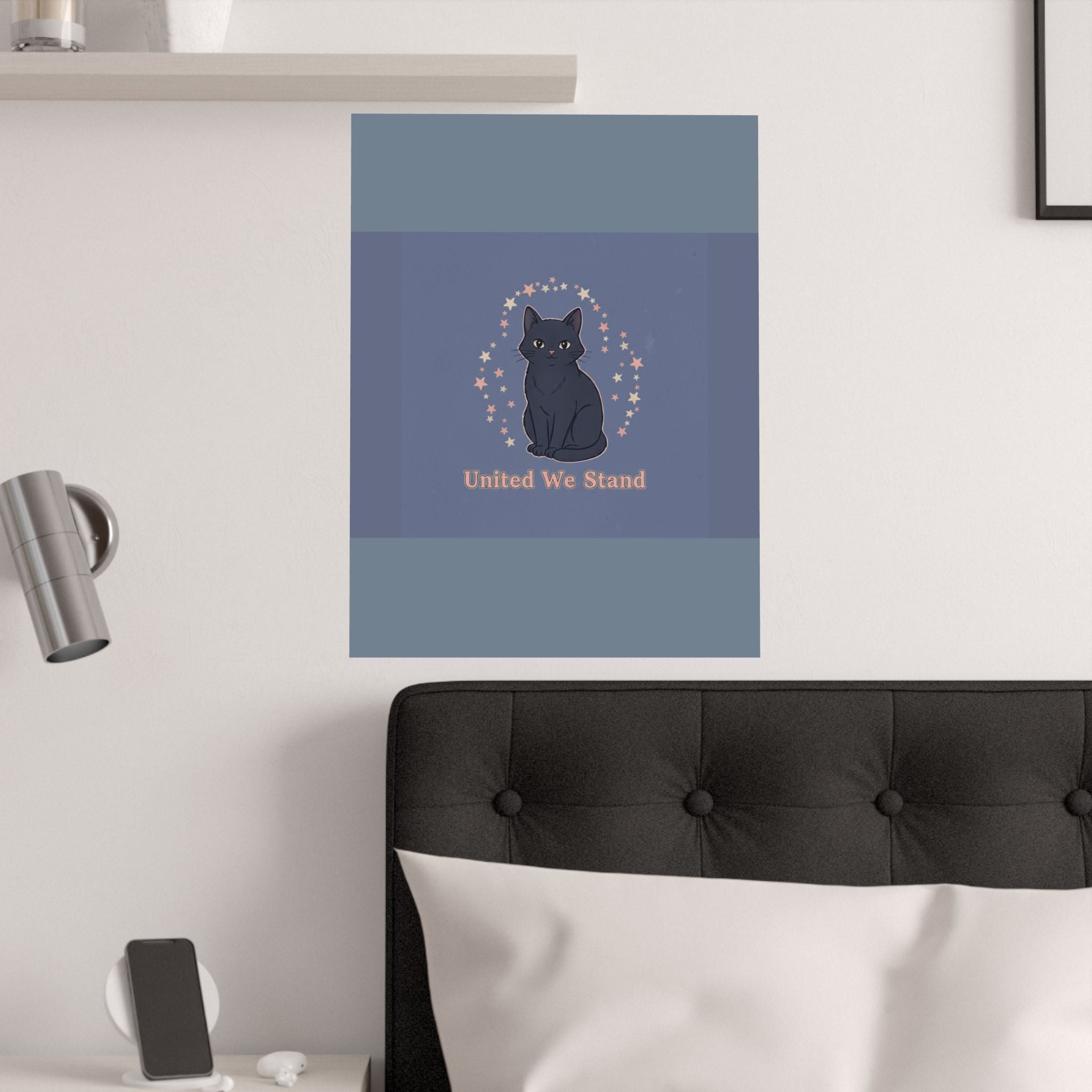 Black Cat Poster – United We Stand