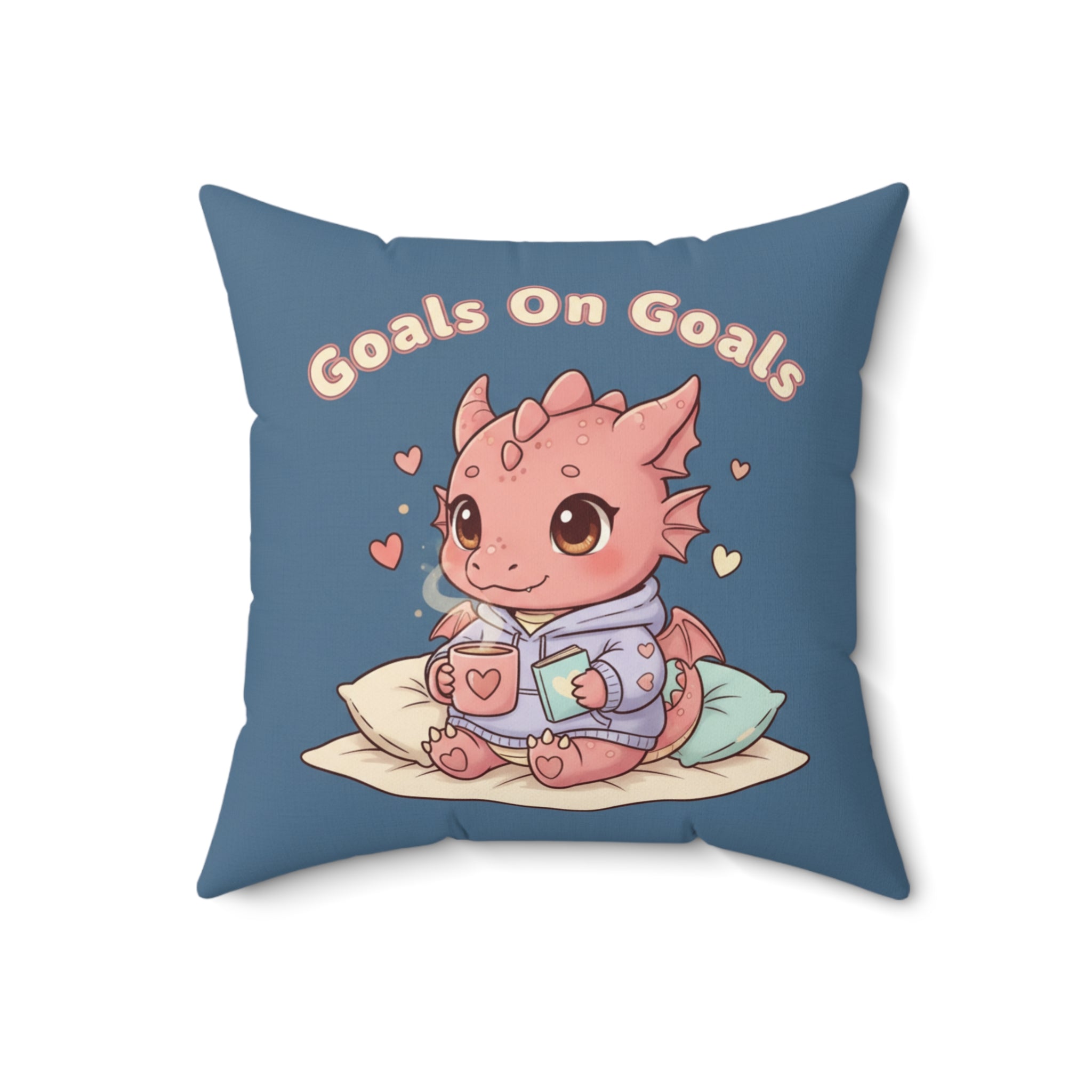 Dragon Square Pillow – Goals on Goals