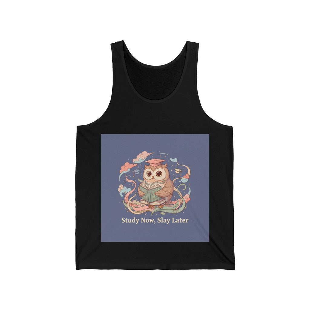 Owl Tank Top – Study Now Slay Later