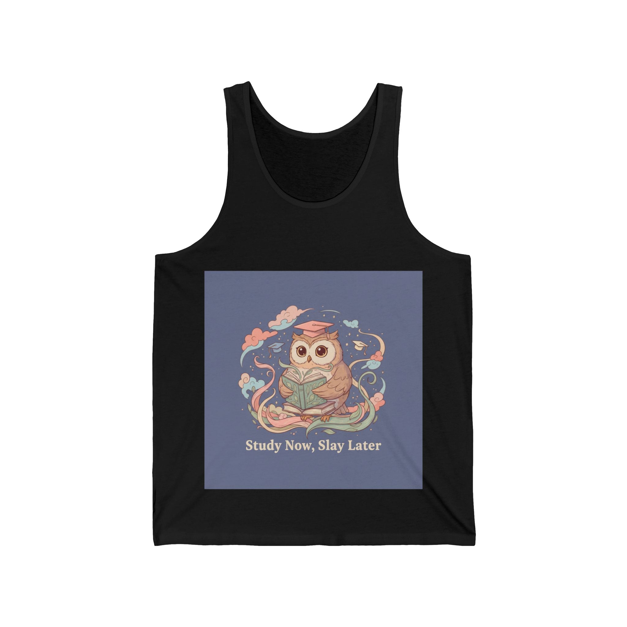 Owl Tank Top – Study Now Slay Later