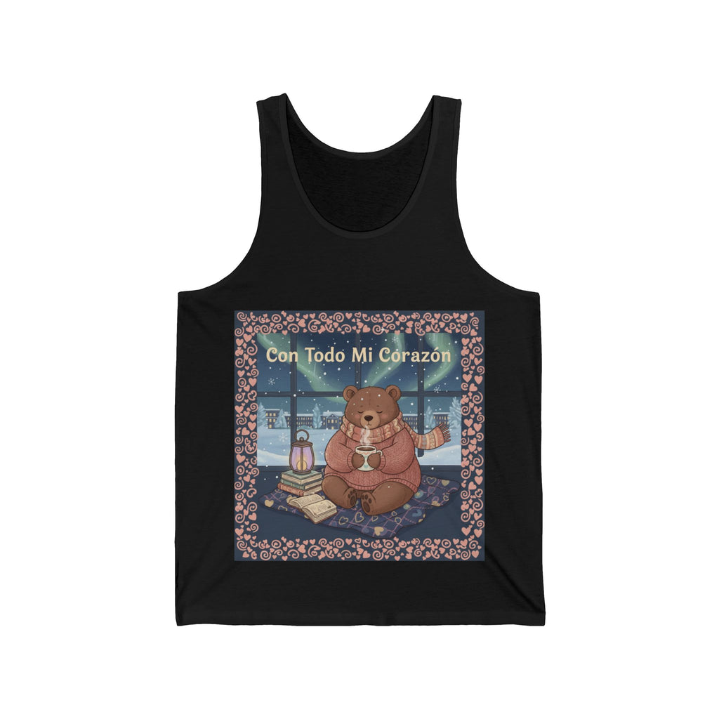 Bear Tank Top – Con Todo Mi Corazn