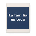 "La familia es todo" Black Cat Canvas | College Girl Gift | Fashion | KayKay Classics