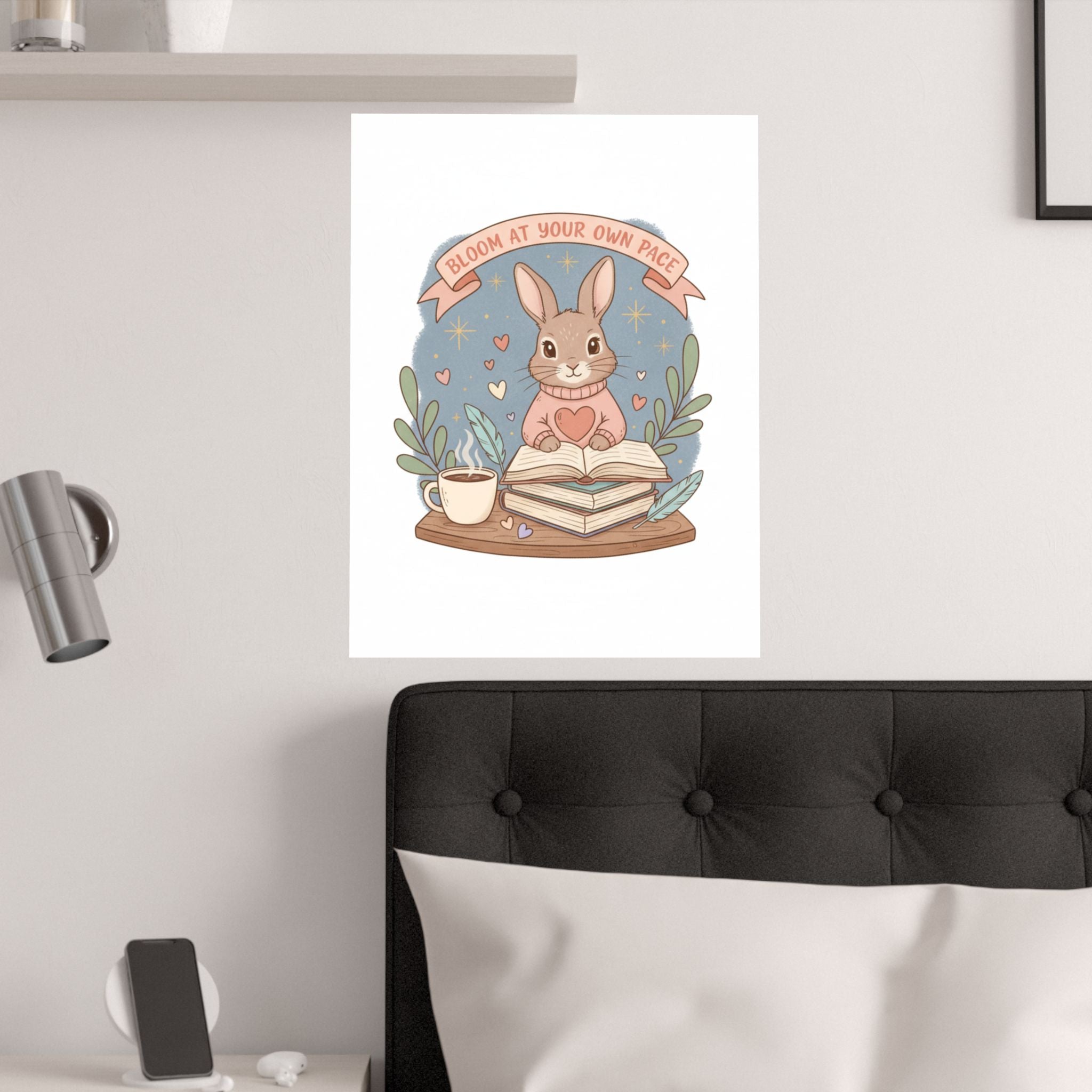 Bloom at Your Own Pace Poster