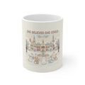 SHE BELIEVED SHE COULD Rabbit Mug 11oz