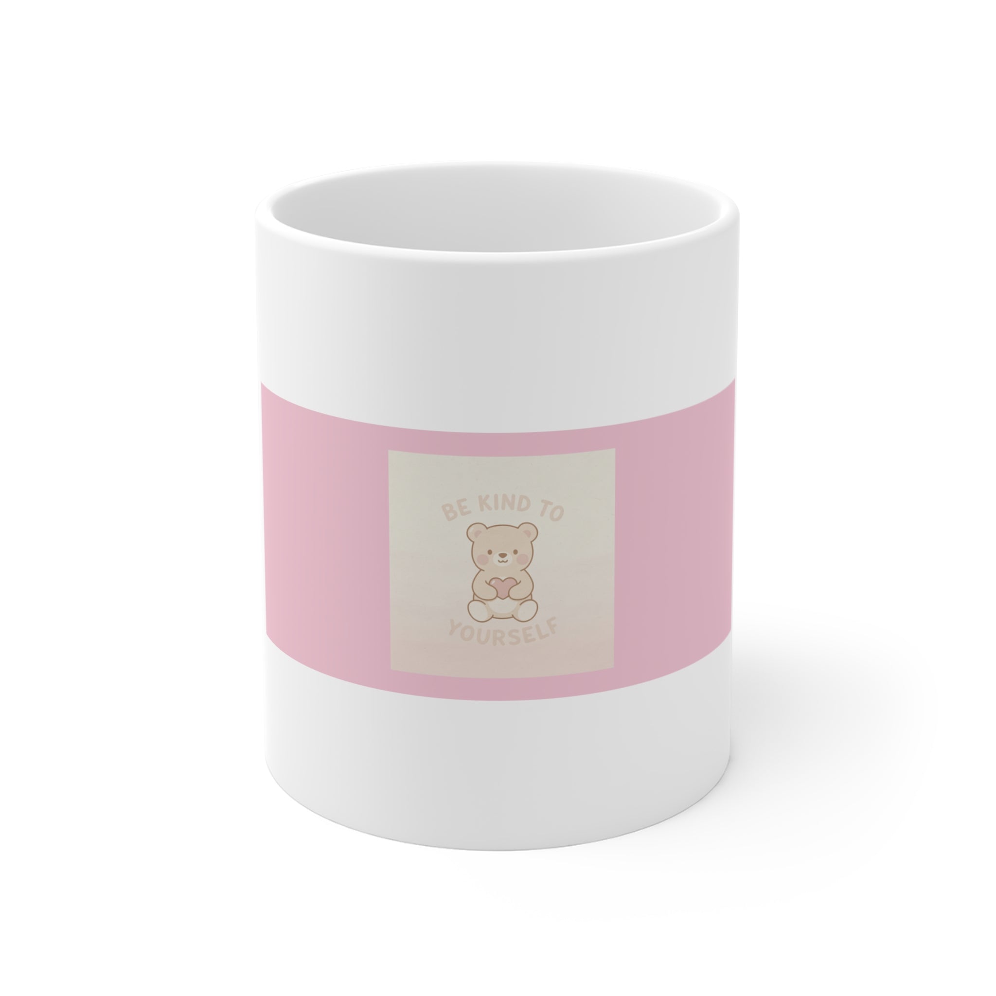 "BE KIND TO YOURSELF" Black Cat Mug | Trendy Gift for Her | Drinkware | KayKay Classics