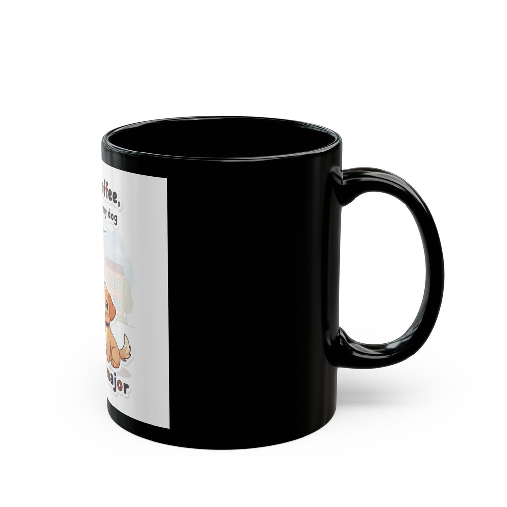 Dog Black Mug 11oz
