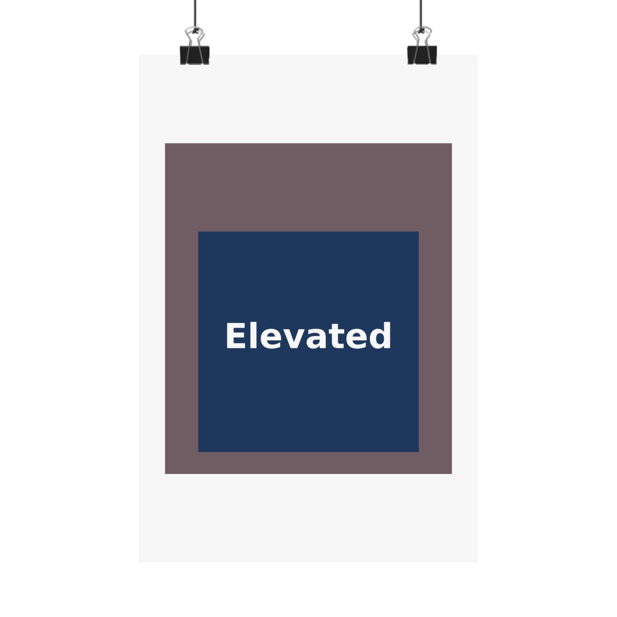 Elevated - KayKay Poster