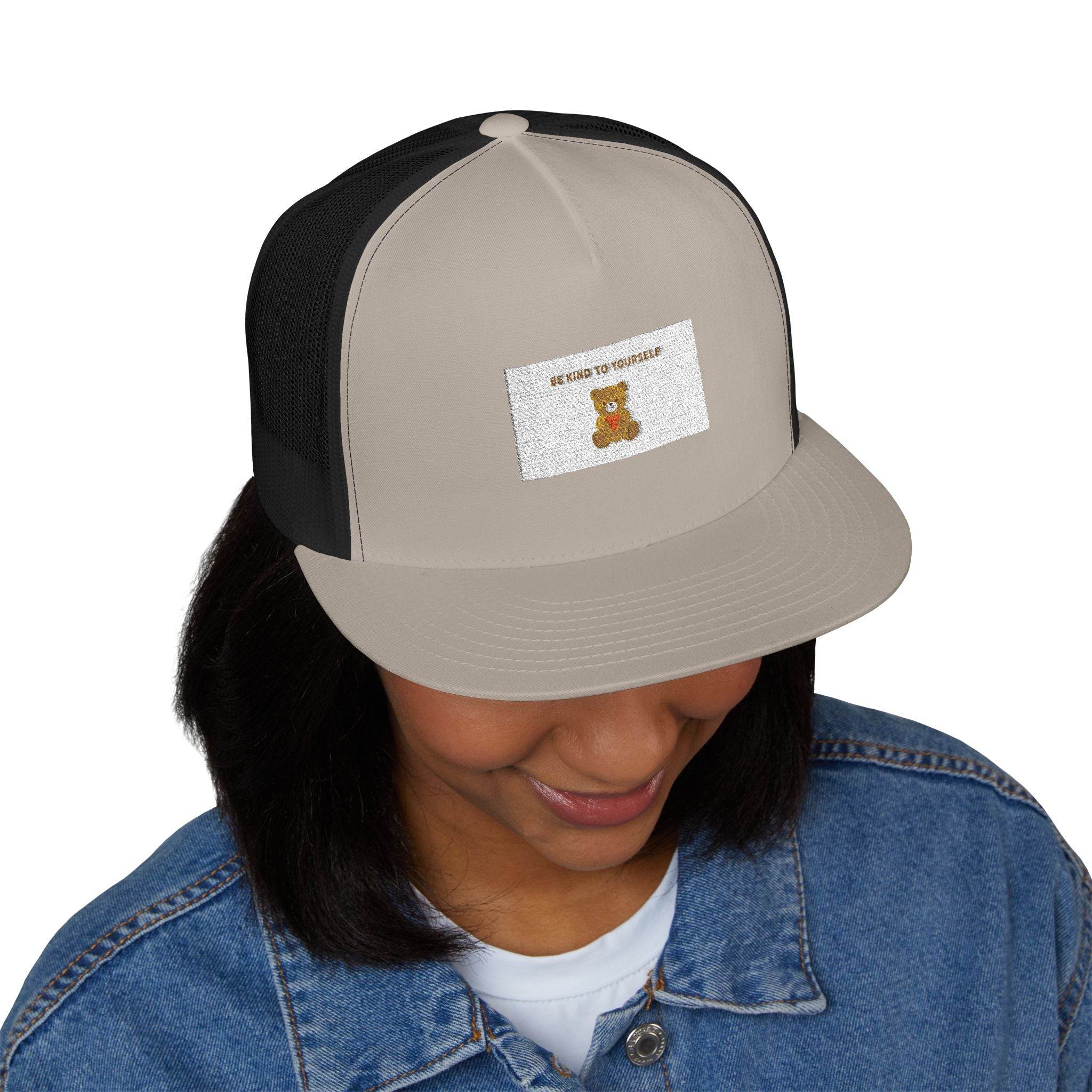 BE KIND TO YOURSELF Bear Trucker Cap