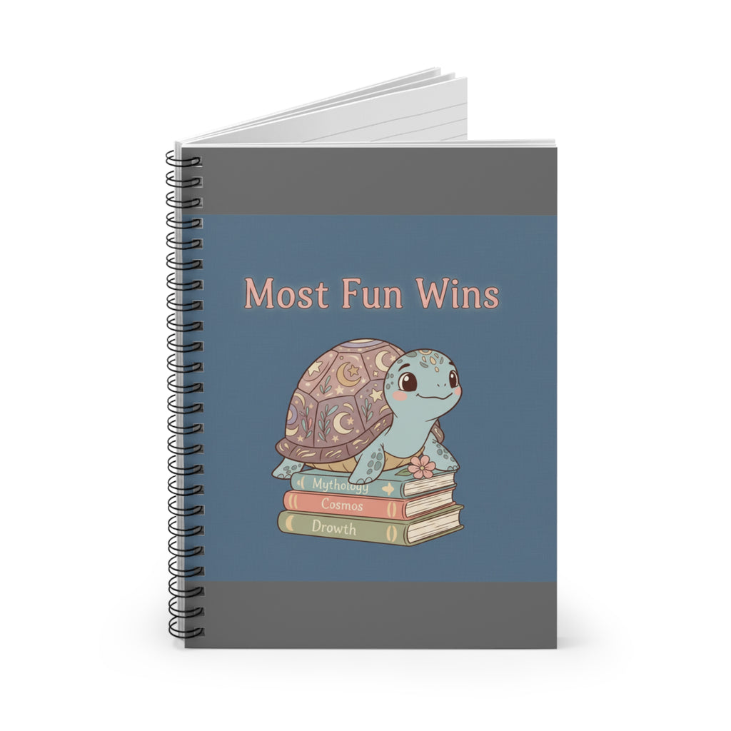 Turtle Spiral Notebook – Most Fun Wins