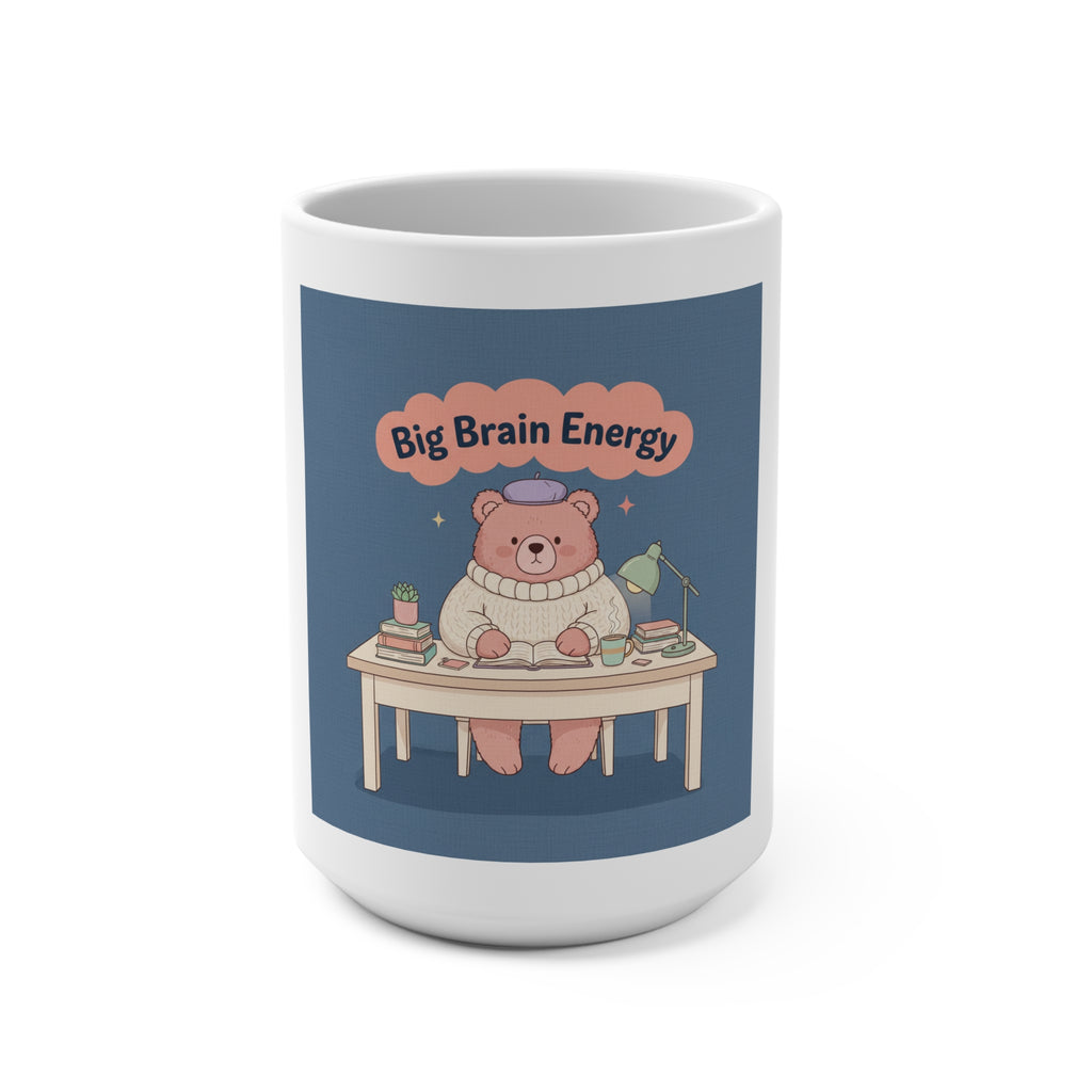 Bear Mug 15oz – Big Brain Energy