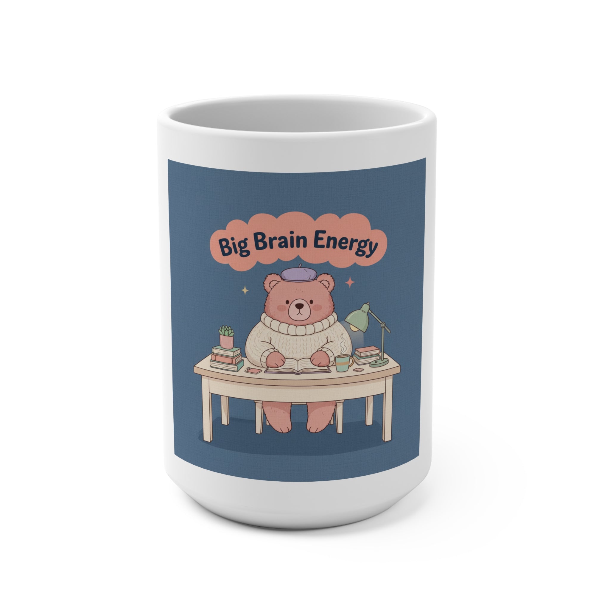 Bear Mug 15oz – Big Brain Energy