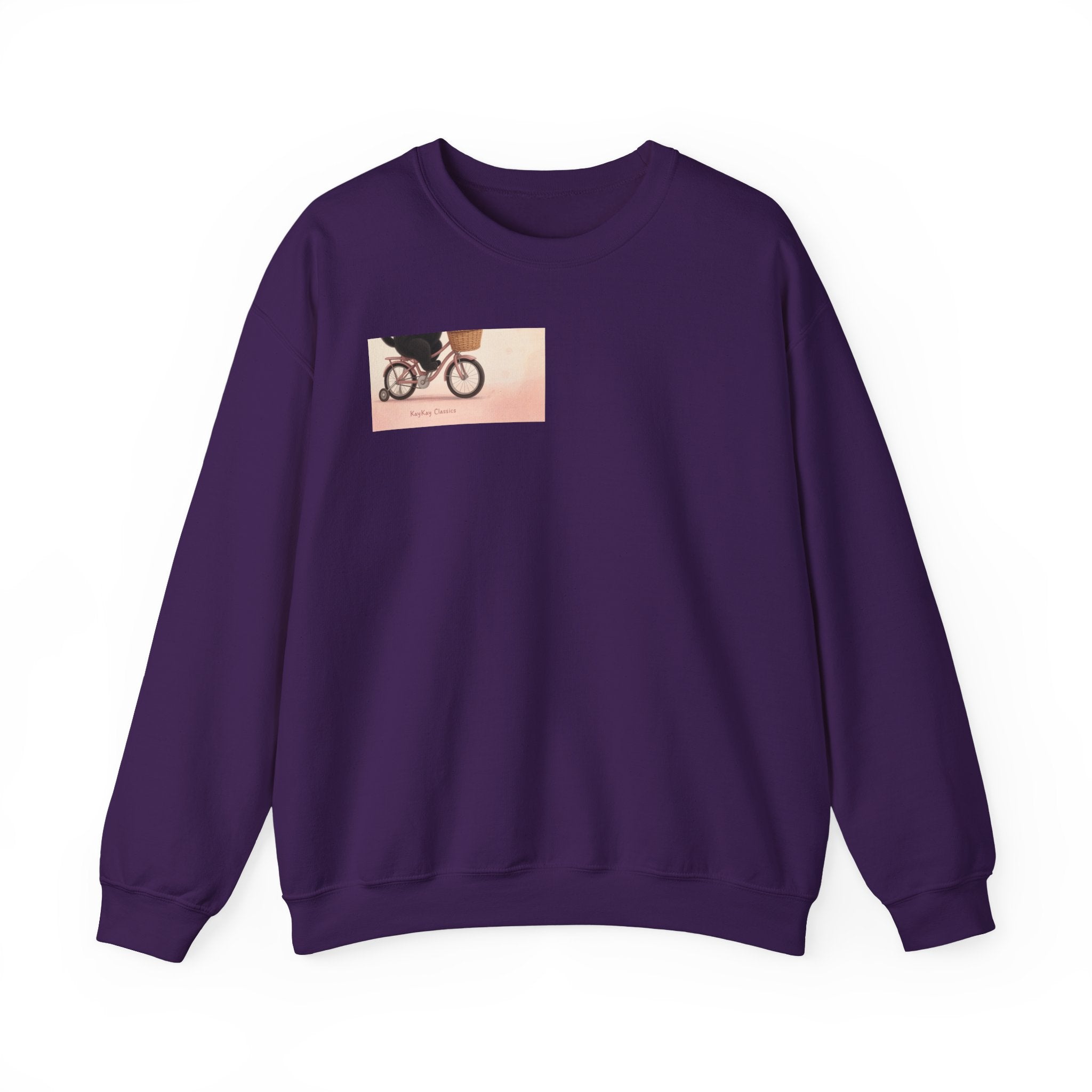 "Life Behind Bars" Black Cat Crewneck | College Girl Gift | Fashion | KayKay Classics