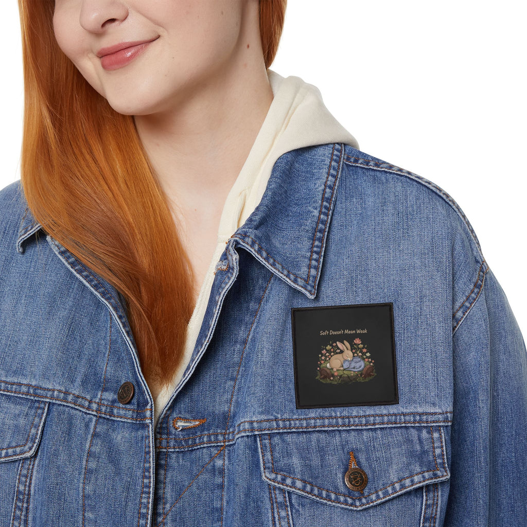 Dragon Iron-On Patch – Soft Doesnt Mean Weak